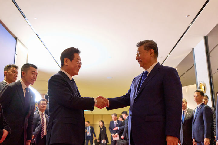 이 대통령-시진핑, 한중 정상회담 시작…한한령·북한 논의 주목