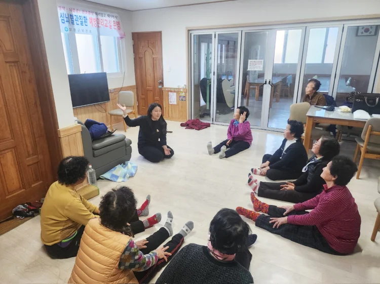 보성군, 보건진료소 권역 ‘심뇌혈관질환 예방 관리 교실’ 운영