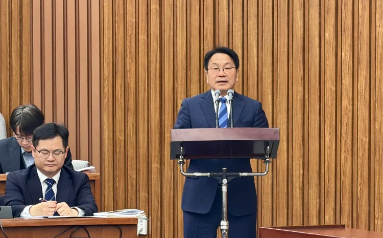 강기정 광주시장, 국회서 행정통합 4대 쟁점 긴급제안