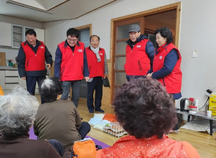 임자면 지역사회보장협의체, 설 명절 맞아 사랑나눔