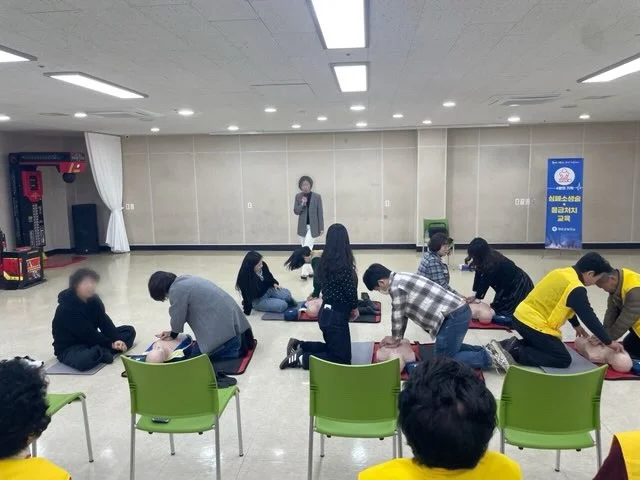 화순군, 심폐소생술 등 응급처치 교육 운영