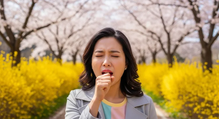 봄철 잔기침 원인 4가지와 알레르기 기침 및 감기 기침의 결정적…