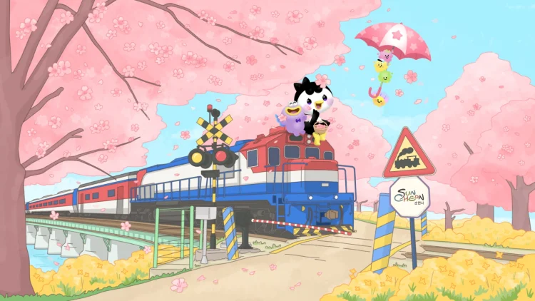 순천시 ‘루미뚱이’ 월페이퍼로 MZ세대 팬덤 공략