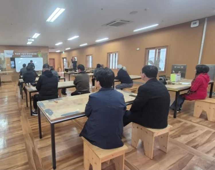 영암군, 제11기 목공예 기능인 양성교육 돌입