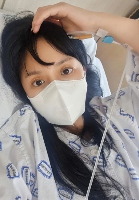 강은비, 고위험 산모 입원…