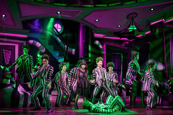 욕도 애교도 섹시도 다 된다… '비틀쥬스' 뒤흔든 김준수 [객석에서]