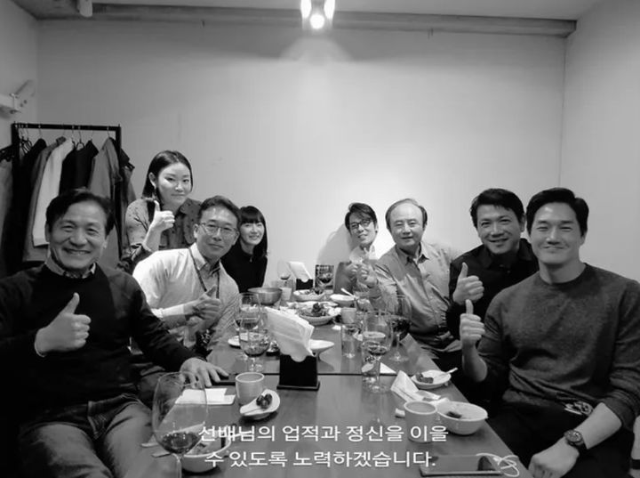 유지태, 故 안성기 추모 